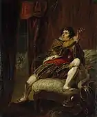 『リチャード3世』を演じる俳優のケンブル（John Philip Kemble）, c.1787