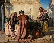 セビリアの代書人 (1854) ロイヤル・コレクション蔵