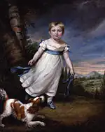 幼児期のジョン・ラスキン  ナショナル・ポートレート・ギャラリー