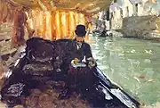 ジョン・シンガー・サージェント作 スベルカソー・ビクーニャの肖像画 (1880)