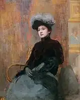女性の肖像画 (c.1900)