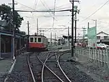 構内（1990年8月）