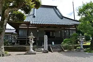 常弘寺の本堂（茨城県常陸大宮市）