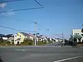 城ノ内地区の住宅街