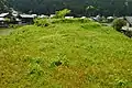 後円部（前方部から望む）
