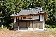 浄瑠璃光寺の本堂
