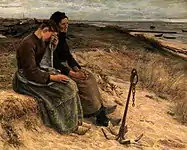 行方不明のボート (c.1890)