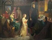 ペトラルカとラウラの出会い (1845/1846)
