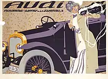 自動車会社のポスター (1912)