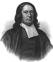 1713年から1769年頃、ジョセフ・セウォル牧師。