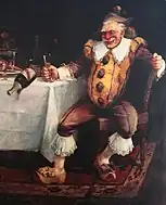 ジョゼフ・ファヴロ: 酔っ払いピエロ (1894年)