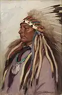 Chief Spotted Elk (1905) スミソニアン・アメリカンアート・ミュージアム