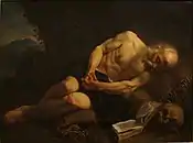 「眠る隠者」(1761)