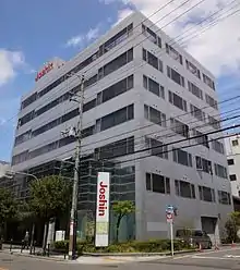 上新電機 本社(大阪市浪速区)(2012年4月)