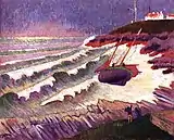 ブルターニュの海岸(c.1900)