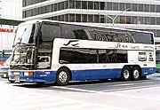 初代「ドリームふくふく号」の車両 JRバス関東（三菱ふそう・エアロキング）
