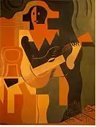 『ギターを持つハーレクイン』, (1919), ポンピドゥー・センター, パリ