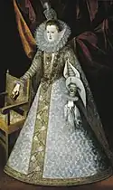 マルガレーテ・フォン・エスターライヒ(1606) プラド美術館蔵