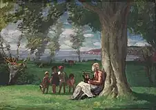 ホーマーと羊飼い (c.1932)