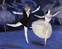 ニジンスキーとパヴロワ (c.1920)