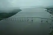 上空から見た橋