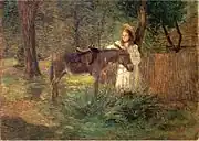 「After the Ride / Visiting Neighbors」(c.1903)