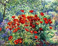 花咲く庭
