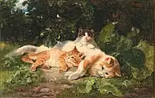 猫と子猫