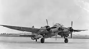 アメリカ軍に鹵獲されたJu 388