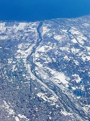 常願寺川 2006年3月15日撮影