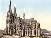 ケルン大聖堂（1900年）