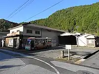 魚梁瀬バス停