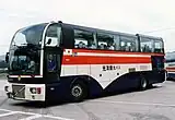 ボルボ 旧塗装車(桂浜駐車場にて 1994年)