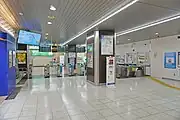 改札口（2023年1月）