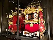 刈谷山車祭で曳き回される山車(新町)