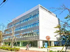「音楽系実習棟」・地下には日本工学院アリーナを併設する