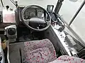 運転台東海バスオレンジシャトル