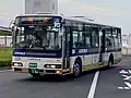 一般路線車 (中型長尺車)  M30622号車、三菱ふそう・エアロミディMK