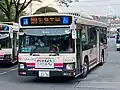 一般路線バスの車両（T21703号車）日野・ブルーリボンⅡ　※八王子・桜ヶ丘からの転属車