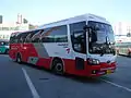 高速バス（錦湖高速 起亜グランバード）
