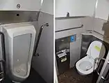 洋式を男性用化し、和式は洋式化のうえ真空化B更新車の一部に施工された