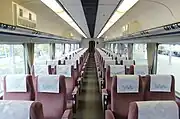 座席喫煙車（サニーカー、現在は喫煙室設置により禁煙化済）