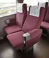 スライド式リクライニングシート