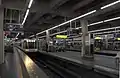 大阪阿部野橋駅の特急専用ホーム（左端）