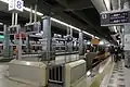 大阪上本町駅地上のりばの特急専用ホーム