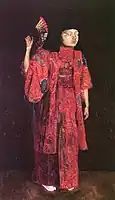「童女舞姿」大正13年(1924年)