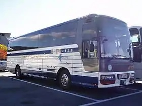 夜行高速バス「クリスタルライナー」(山梨交通敷島営業所・C695:除籍)