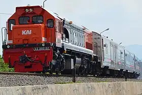インドネシア鉄道会社CC202ディーゼル機関車