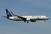 ボーイング737-900（スカイチーム塗装）