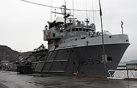KNM Valkyrien in Trondheim